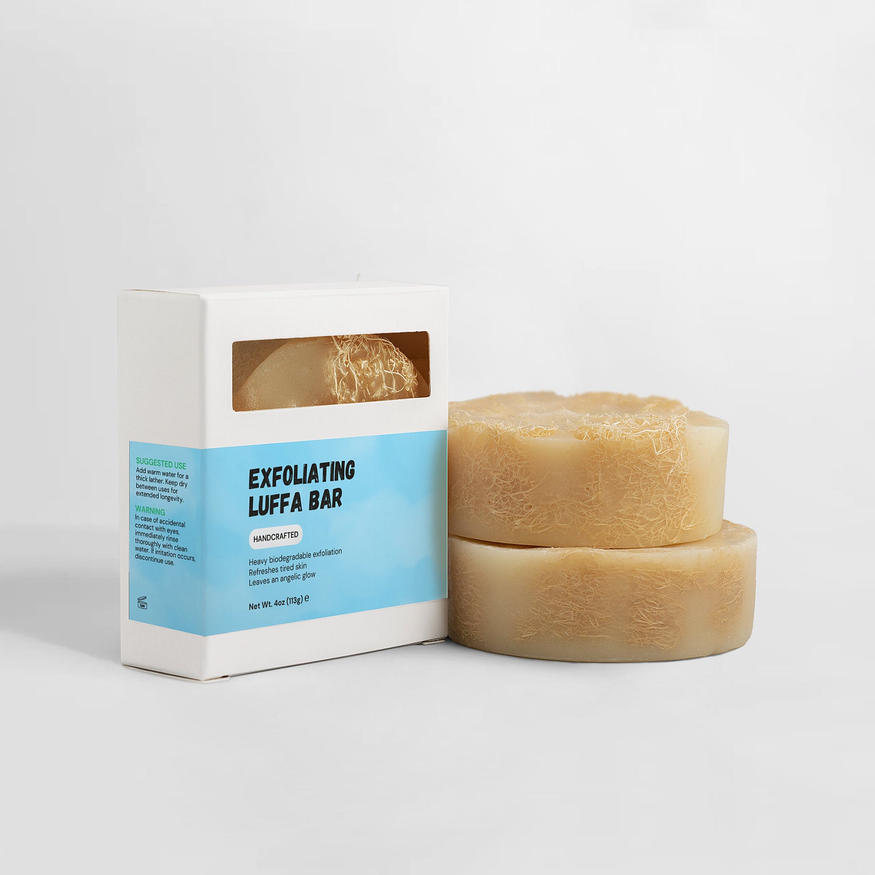 Exfoliating Luffa Bar