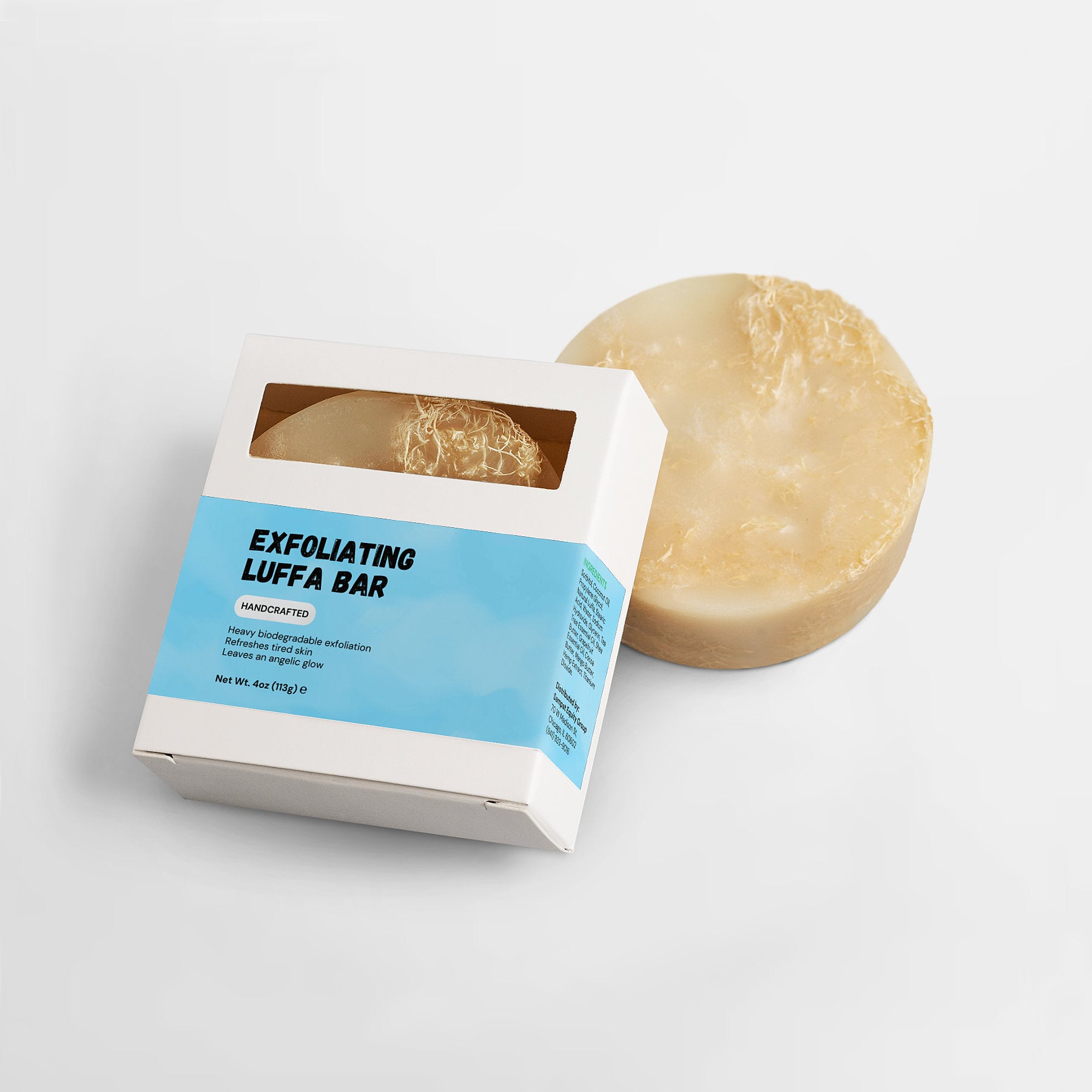 Exfoliating Luffa Bar