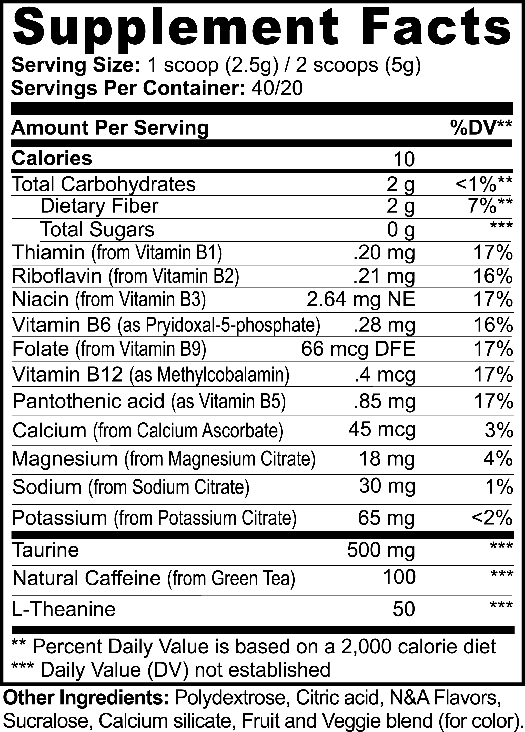 Loaded Pre-Workout (Lychee Splash Energy)