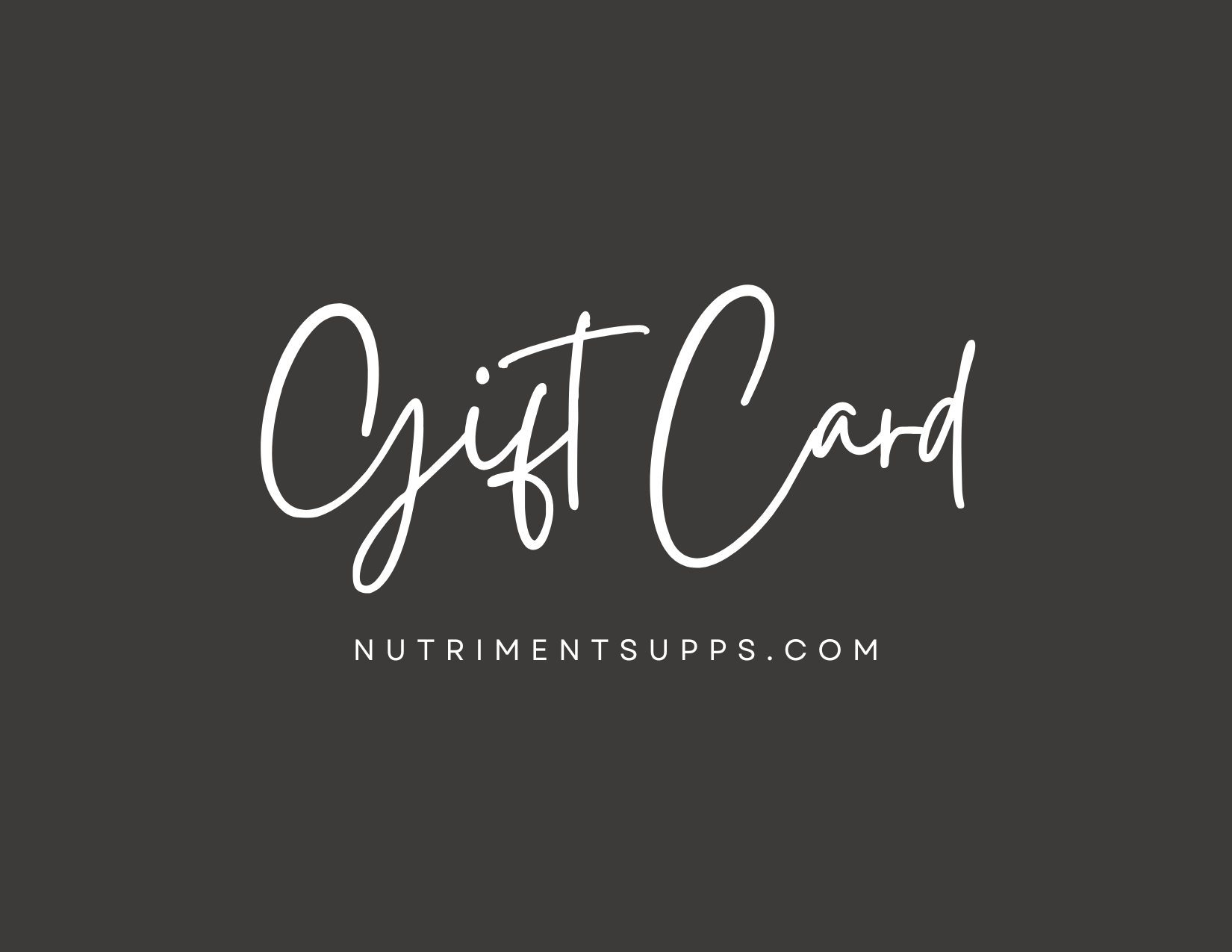 Nutriment Gift Card