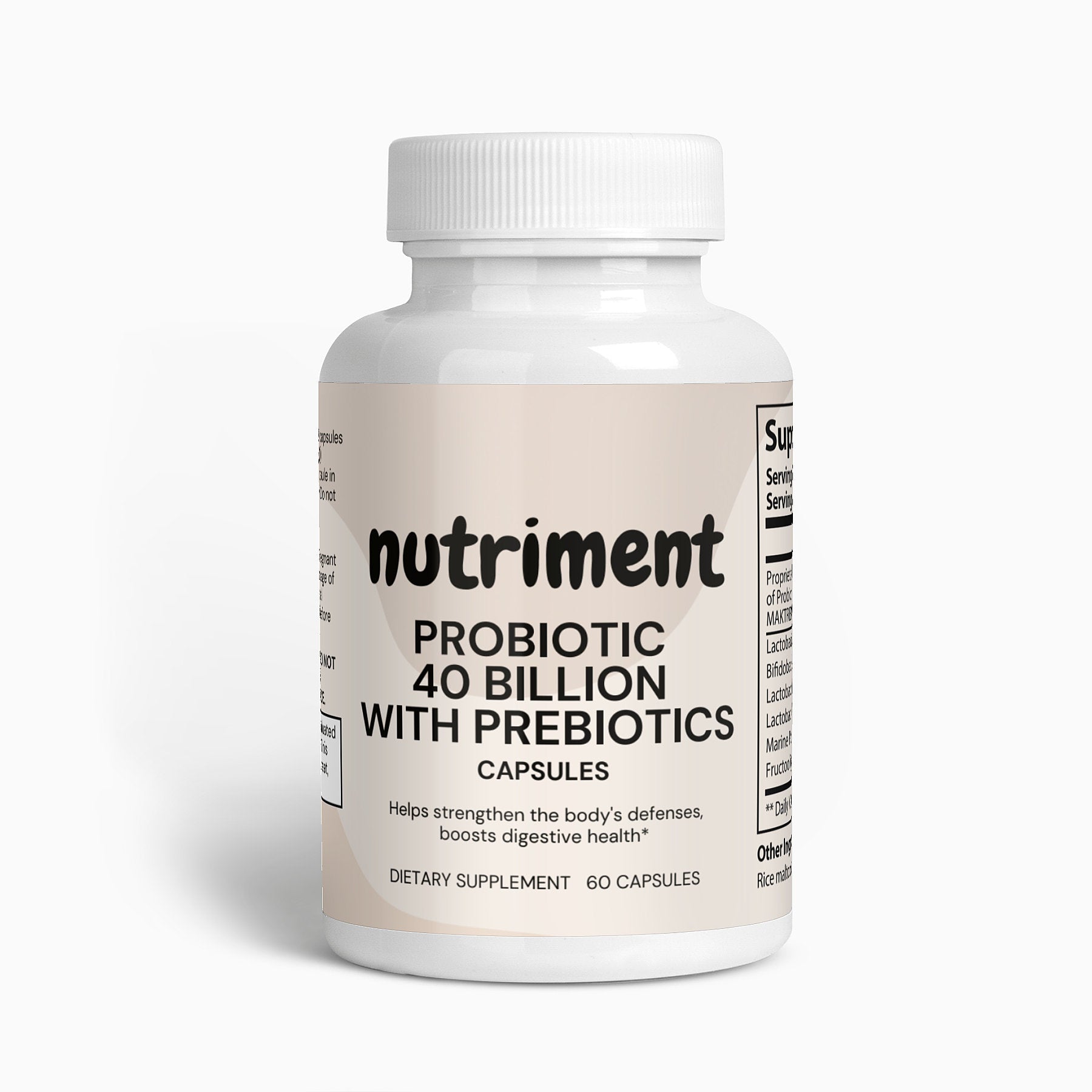 Probiotic 40 Billion with Prebiotics