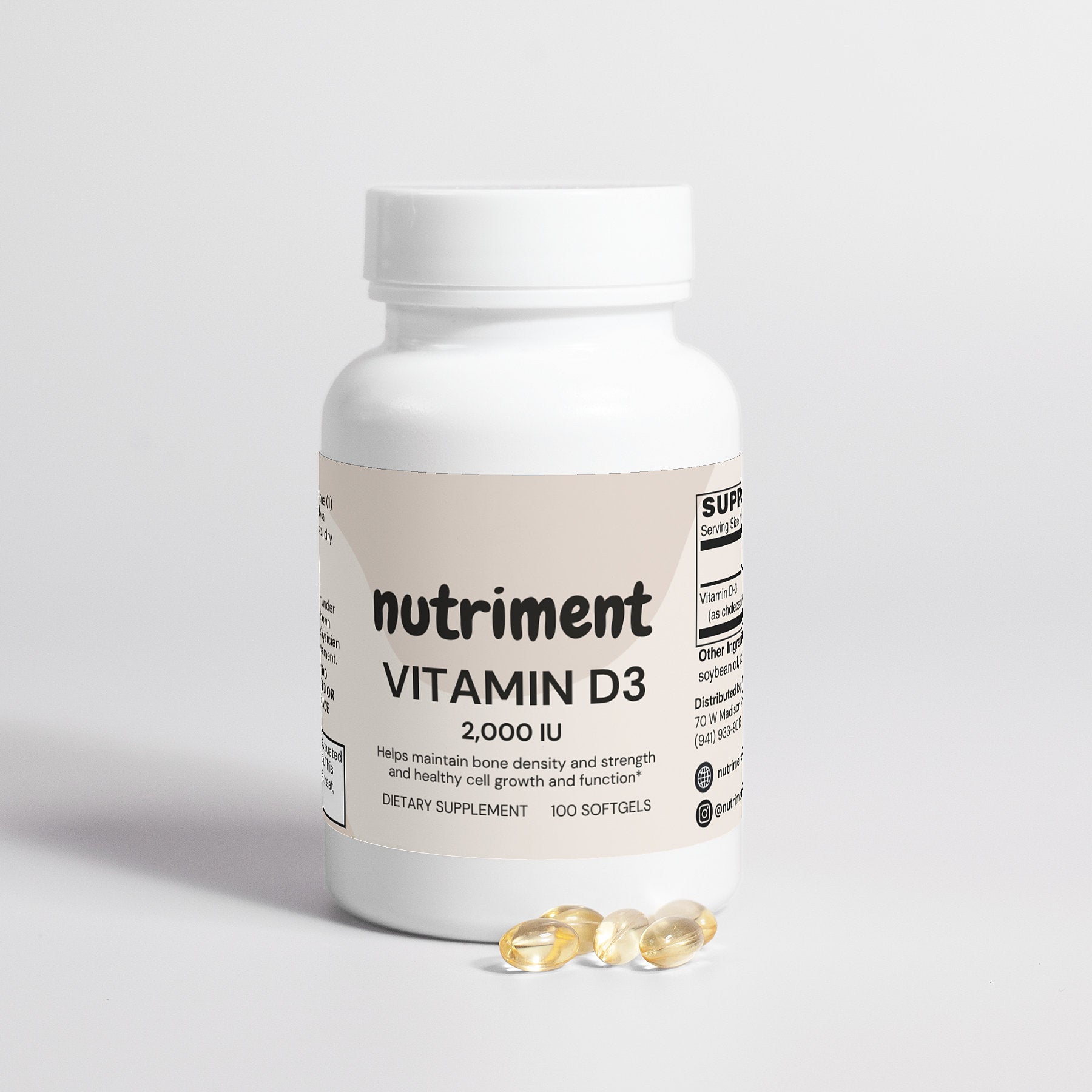 Vitamin D3 2,000 IU