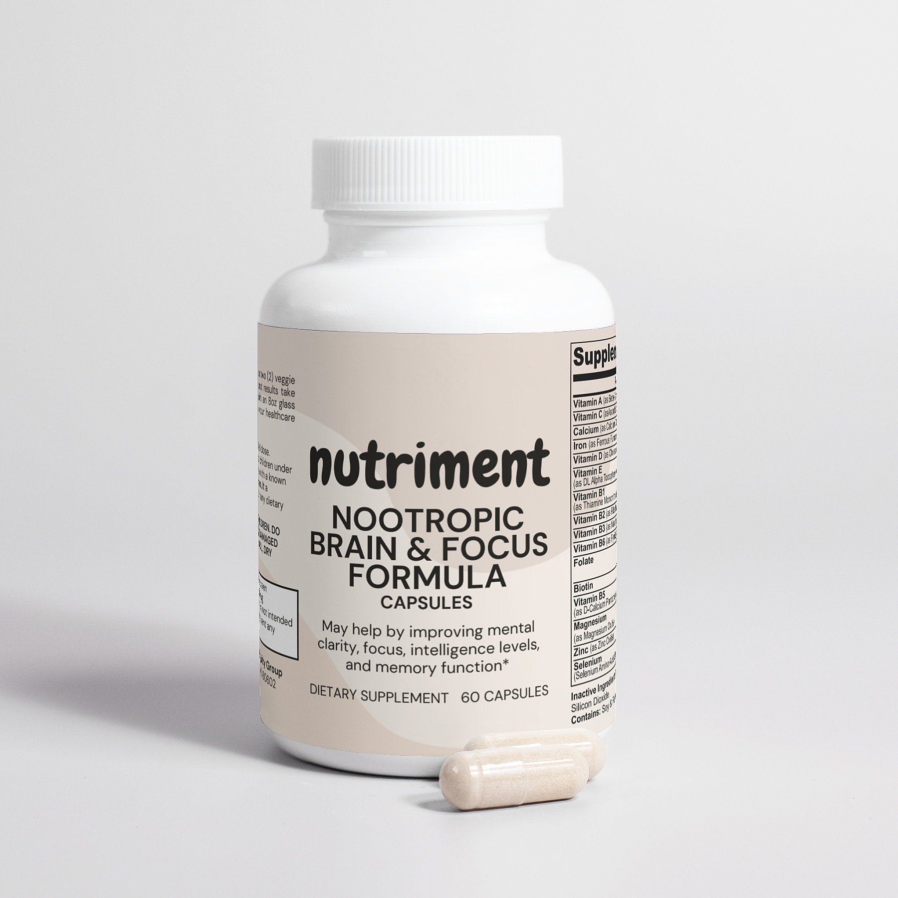 Nootropic Brain & Focus Formula